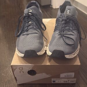 ON Men's Cloudswift 3 Sneakers, Metal/white 10 Medium US